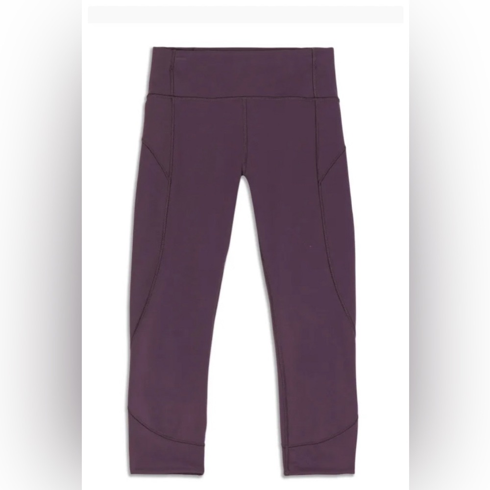 lululemon 25” Cropped Capri Leggings w Pockets - Picture 3 of 4